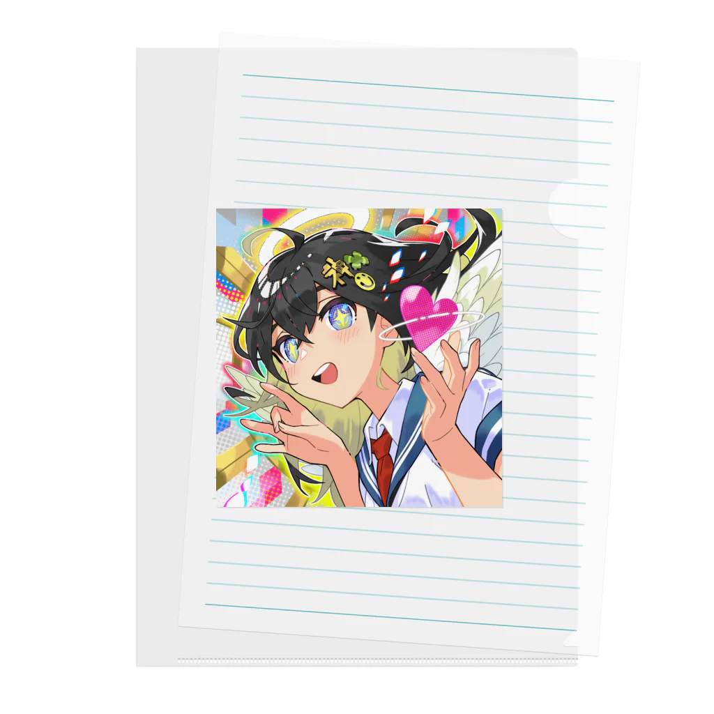 Void狂戦士ちゃん⚔のMEGAMI #1 グッズショップ Clear File Folder