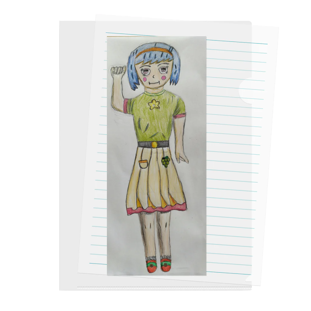 ソンエイのマスカットちゃん Clear File Folder