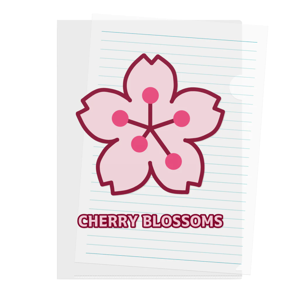 4_seasonのCHERRY BLOSSOMS クリアファイル