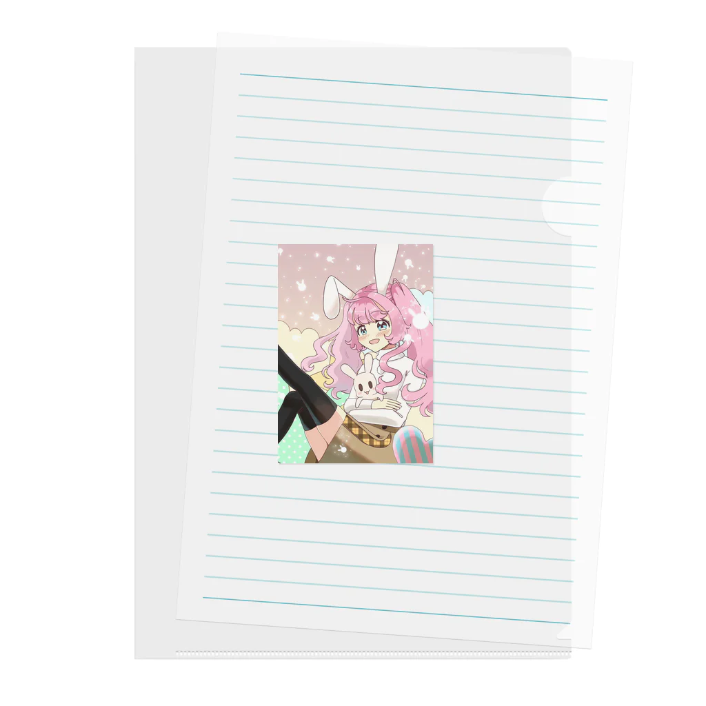 AILE江戸川のうさぎ2023 Clear File Folder