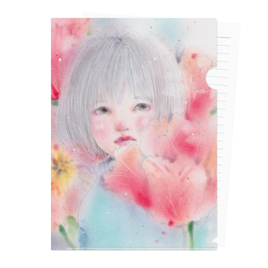 Chieの小部屋の光の香り Clear File Folder