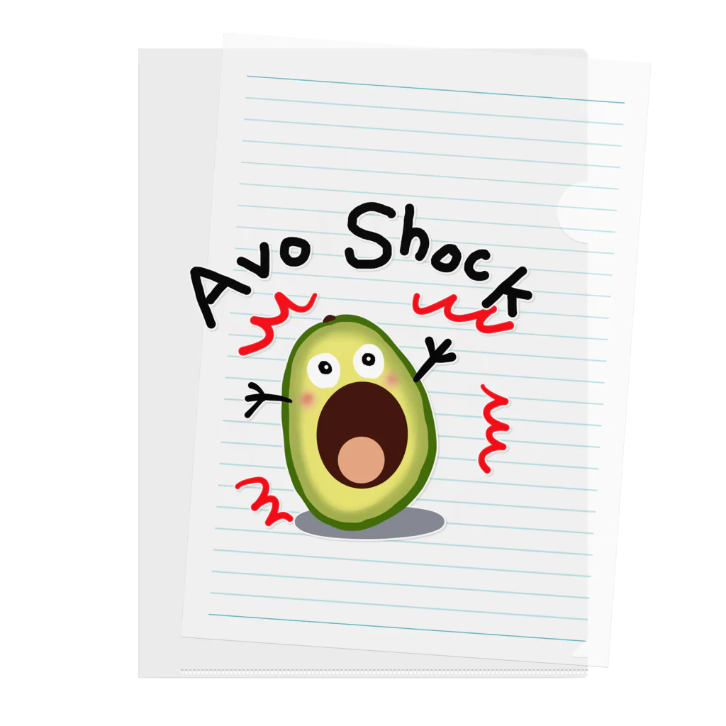 MZグラフィックスのAvo Shock! Clear File Folder