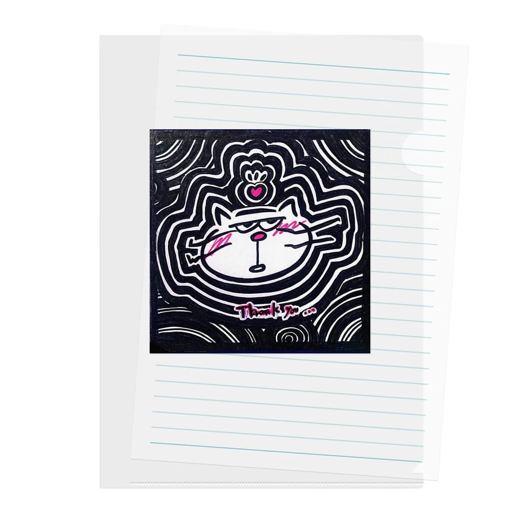 幸運のねこ。にょにょ。の幸運のねこ。にょにょ。no1.愛ってなんだ。 Clear File Folder