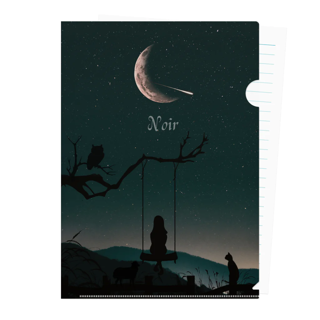 Atelier Promenade De ChatのNoir World  ~fantasy~ Clear File Folder