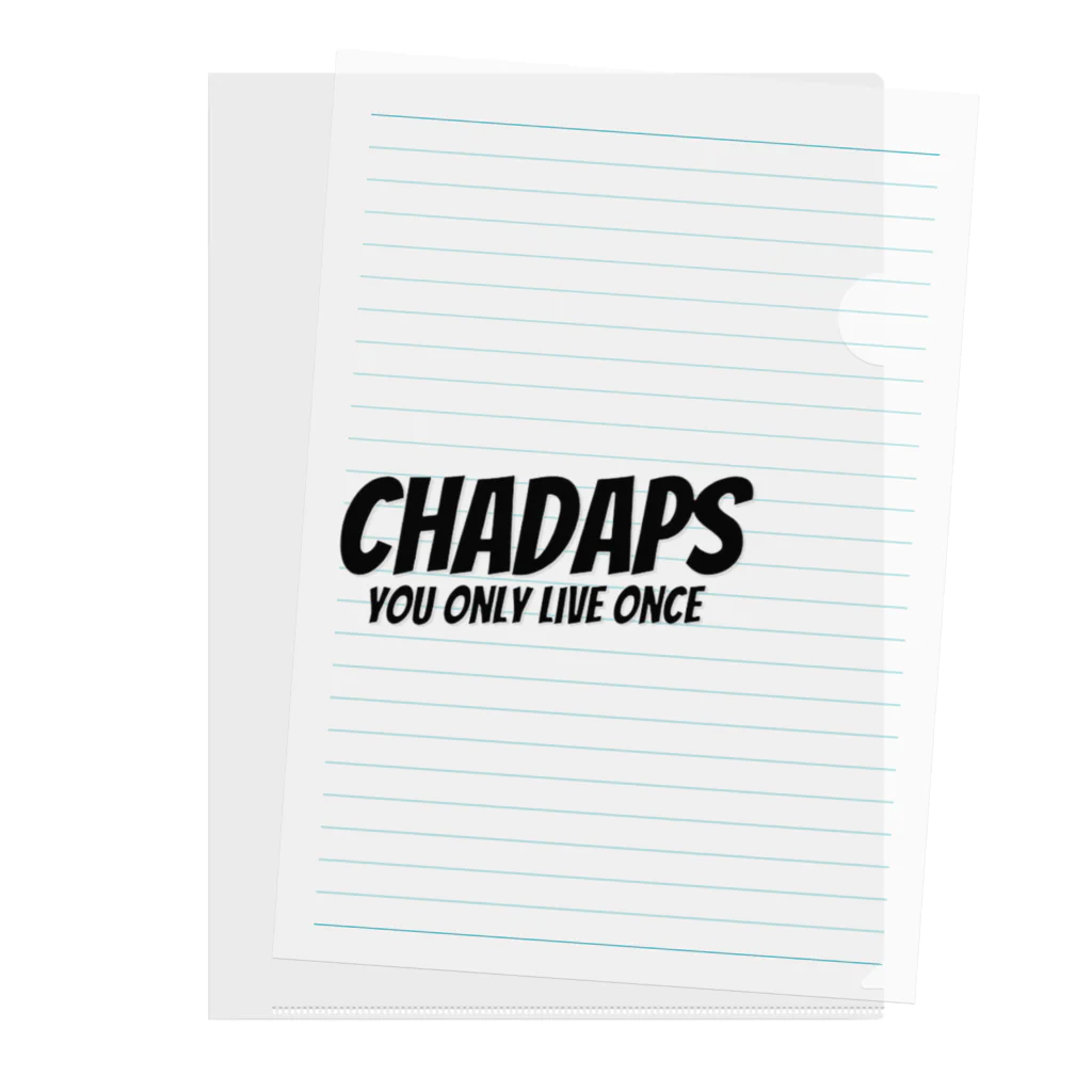 CHADAPSのCHADAPS クリアファイル