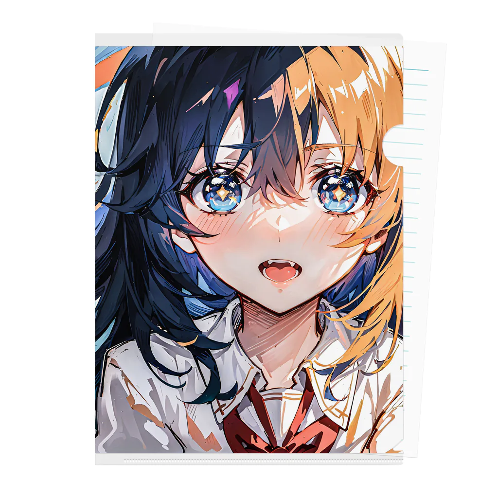 kawaii_illust_shopの衝動少女 Clear File Folder