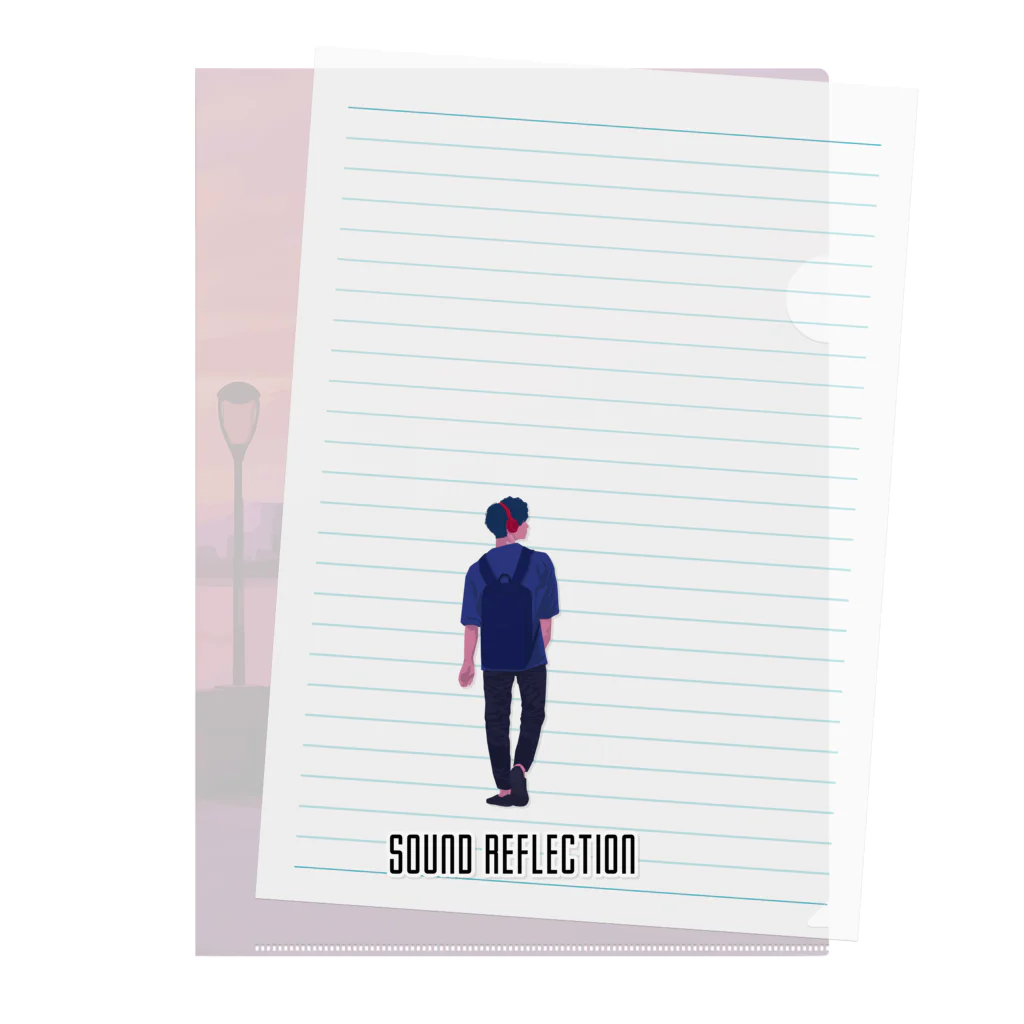 杜若 Tojaku｜Sound ReflectionのSound Reflection | SENTIMENTAL-Boy Clear File Folder