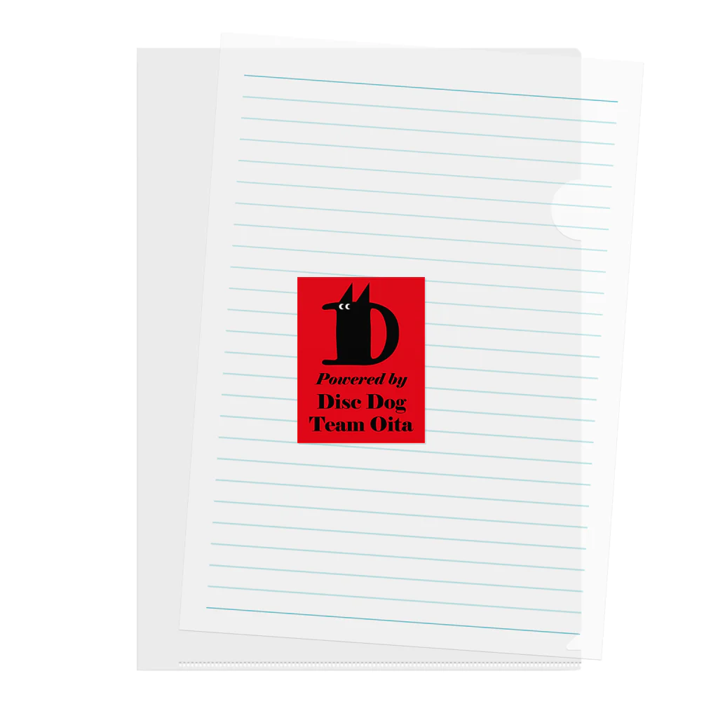 Bordercollie StreetのDDTObk-red Clear File Folder