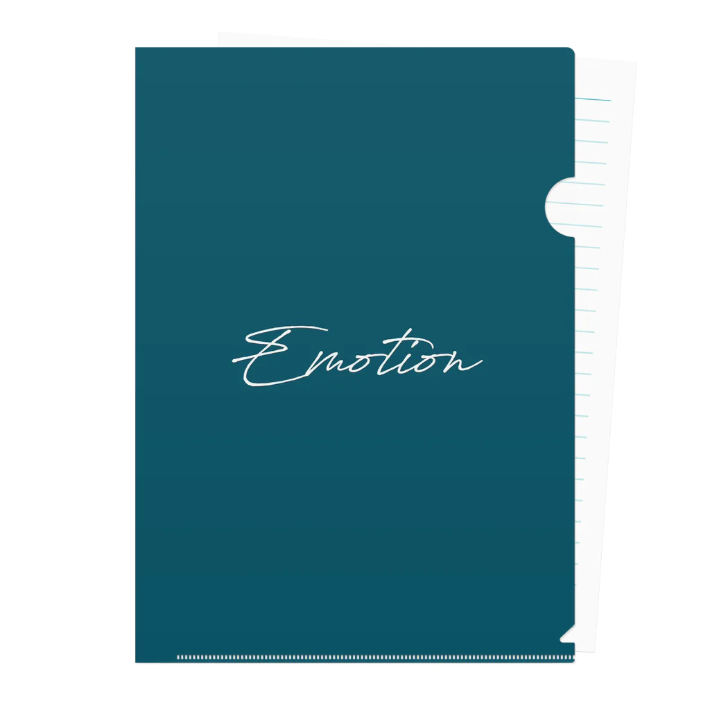 emotionのemotion公式グッズ Clear File Folder