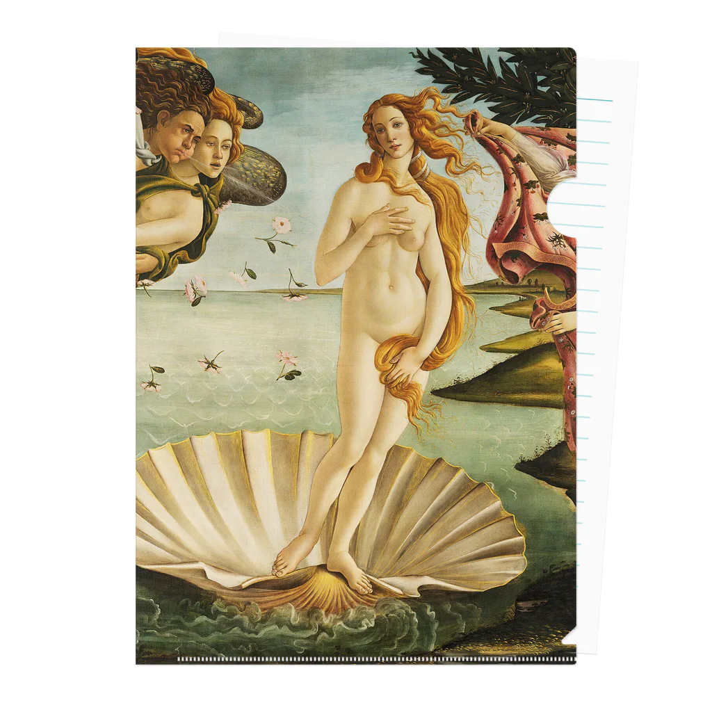 世界美術商店のヴィーナスの誕生 / The Birth of Venus クリアファイル