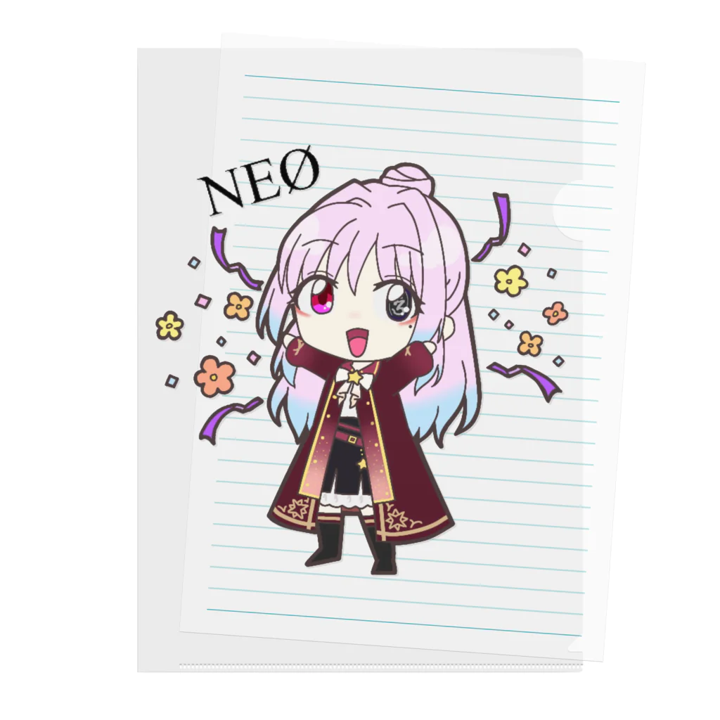 えぽかんの【NEØ】イラスト⑤ Clear File Folder