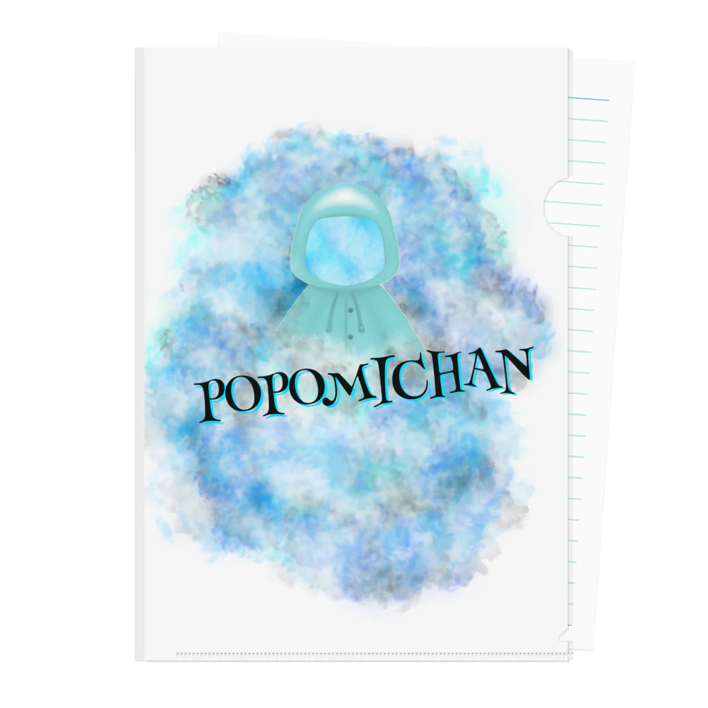 POPOMICHANのせかいのPOPOMIちCHANグッズ Clear File Folder