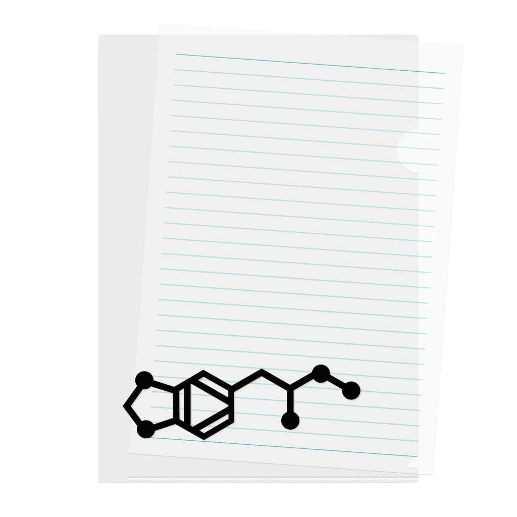 科学雑貨ScientiaのMDMA クリアファイル