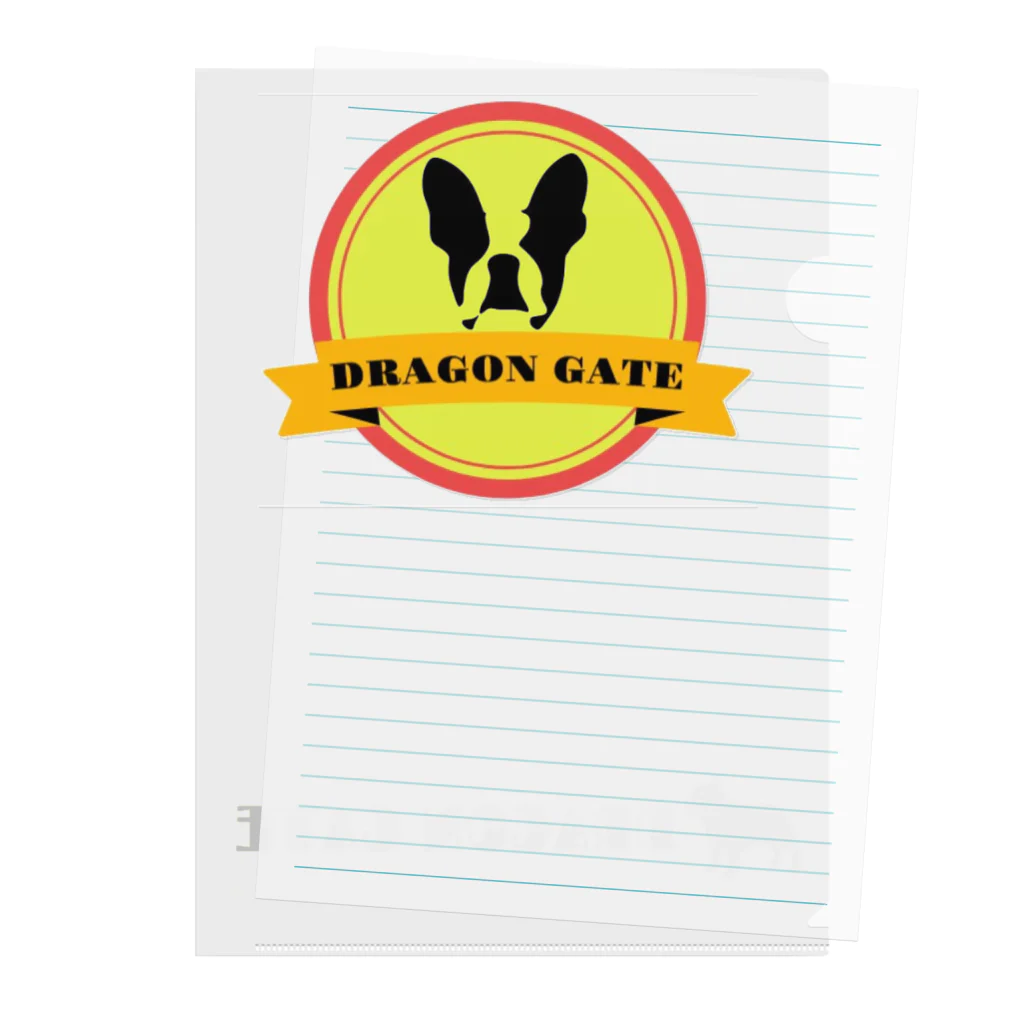 dragongateのDRAGON GATE goods Clear File Folder