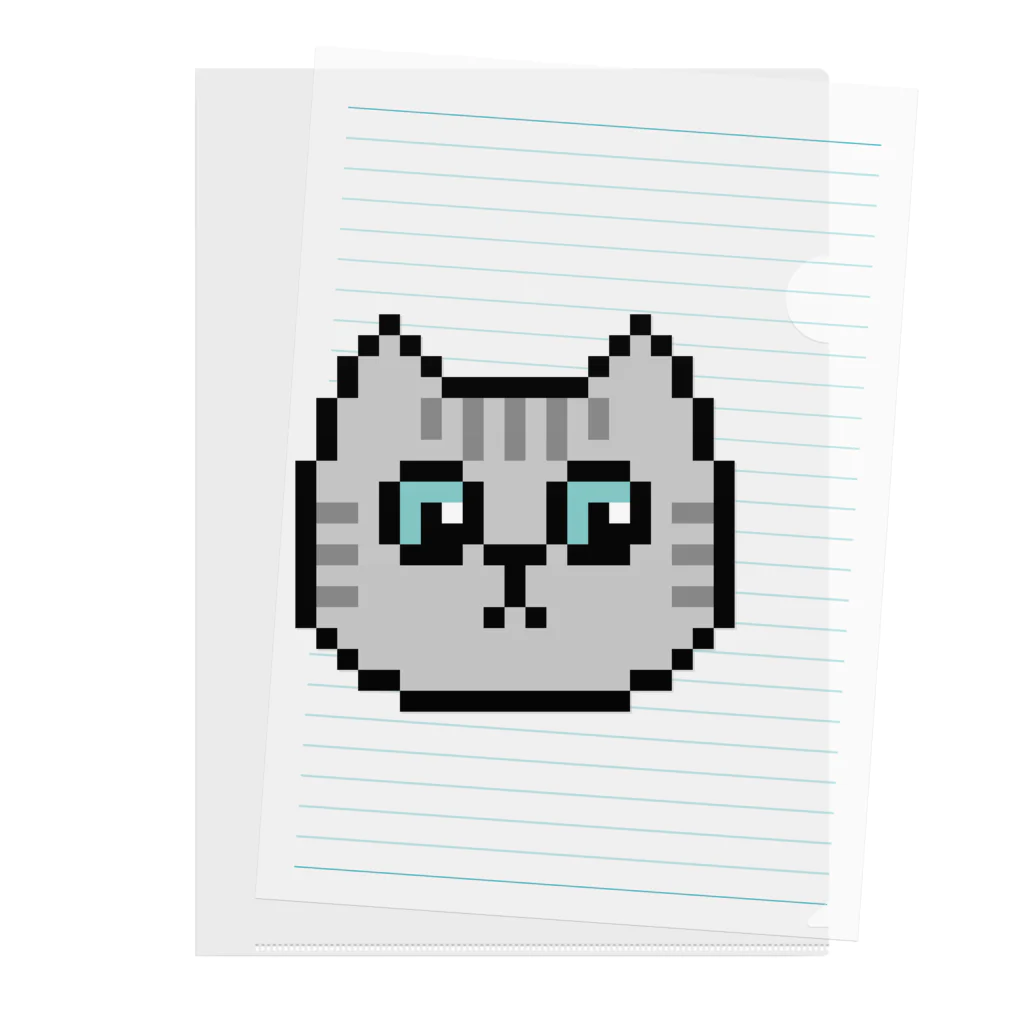 やきぱんのドット絵のねこ（サバトラ） Clear File Folder