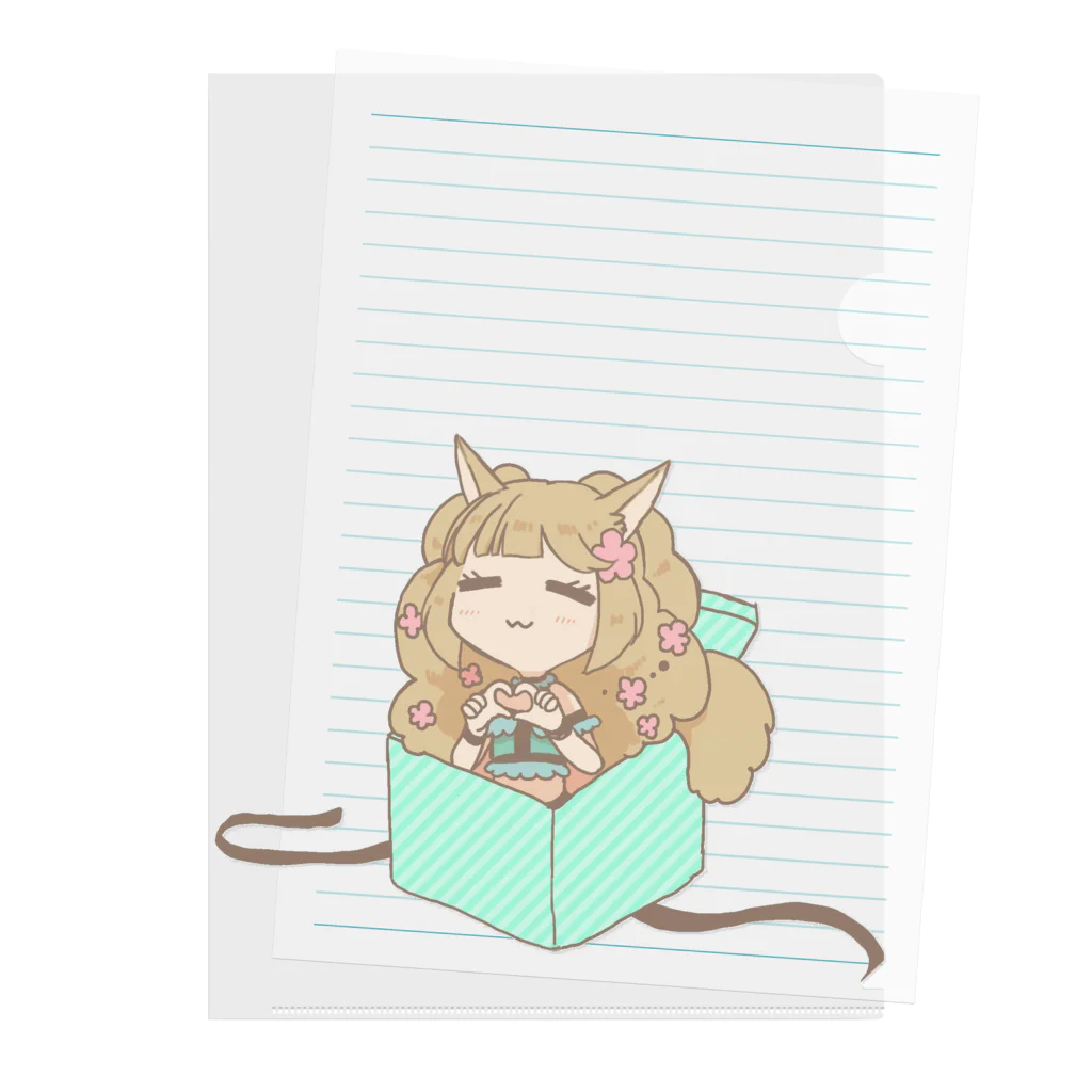 眠音そまり@Vライバーのそまり追加グッズ Clear File Folder