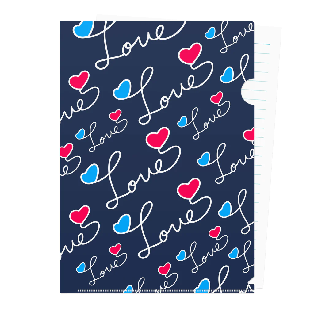 タカのlove Clear File Folder