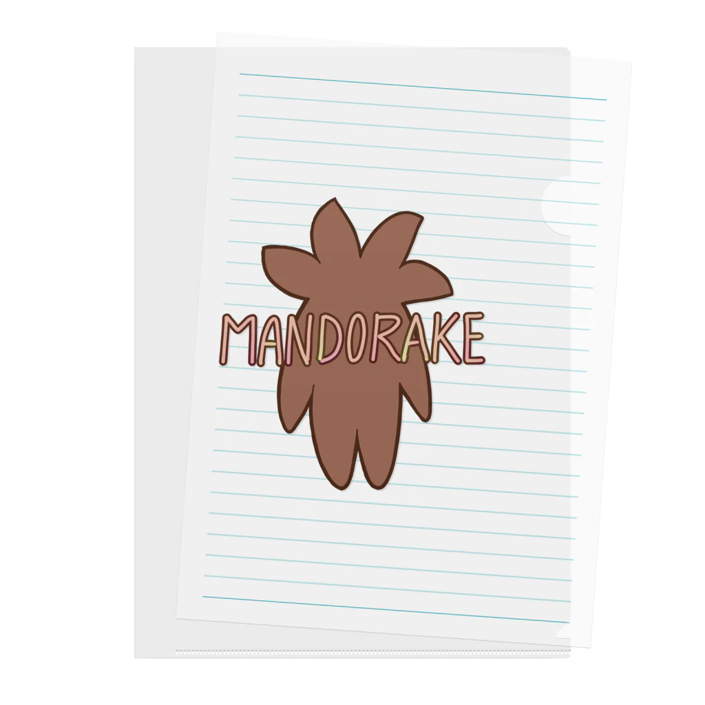 Aangel444MのMANDORAKE Clear File Folder