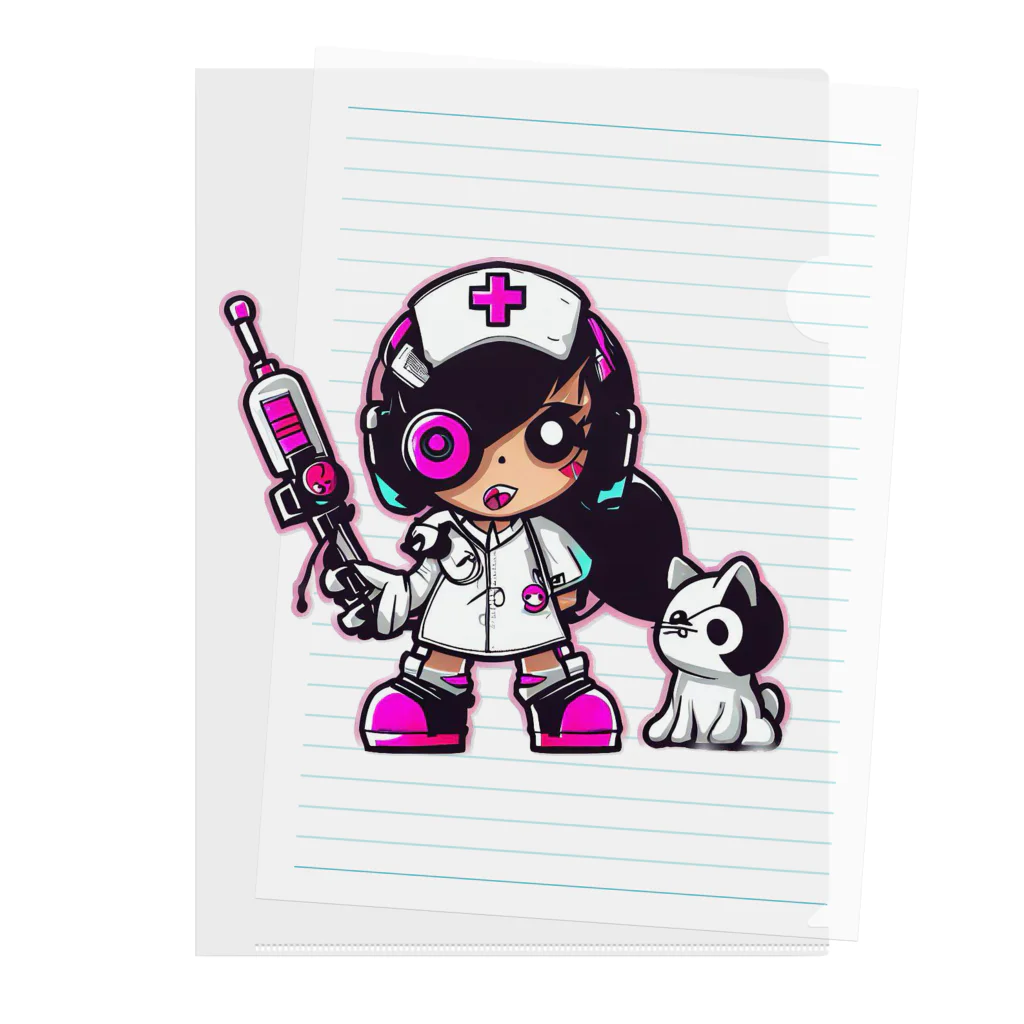 CuteCombatのCuteCombat_nurse(ナース)_ver.003 Clear File Folder