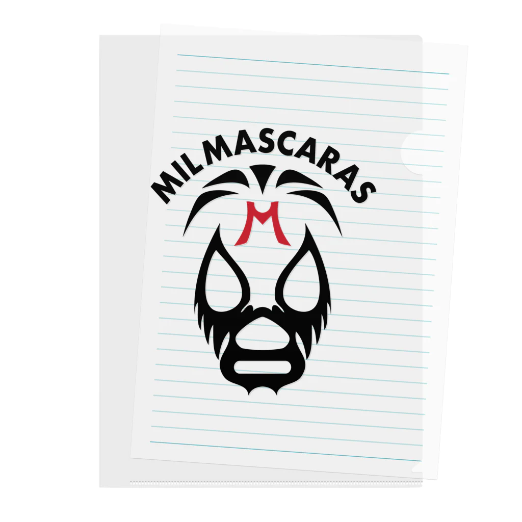 DRIPPEDのMIL MASCARAS-ミル・マスカラス- Clear File Folder