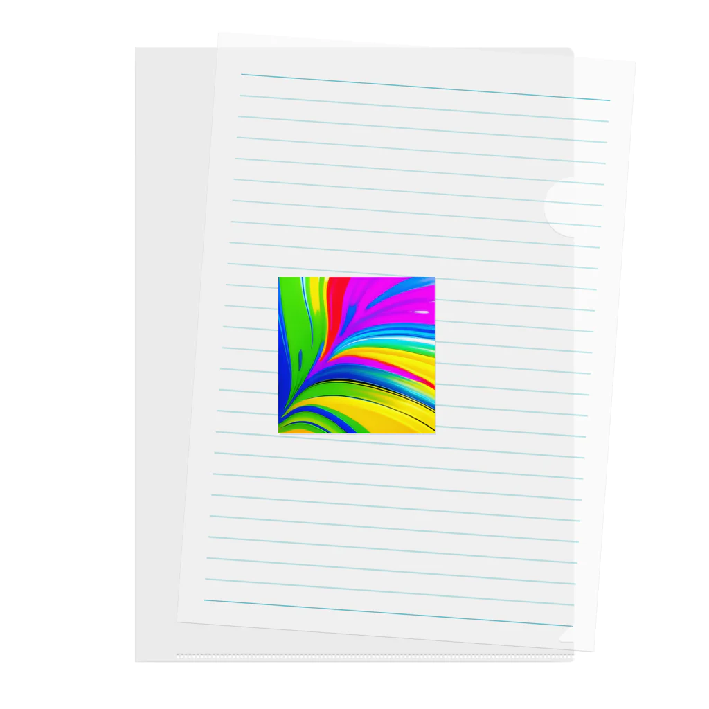 Jiokoのグラデーションマジック・アートキット Clear File Folder