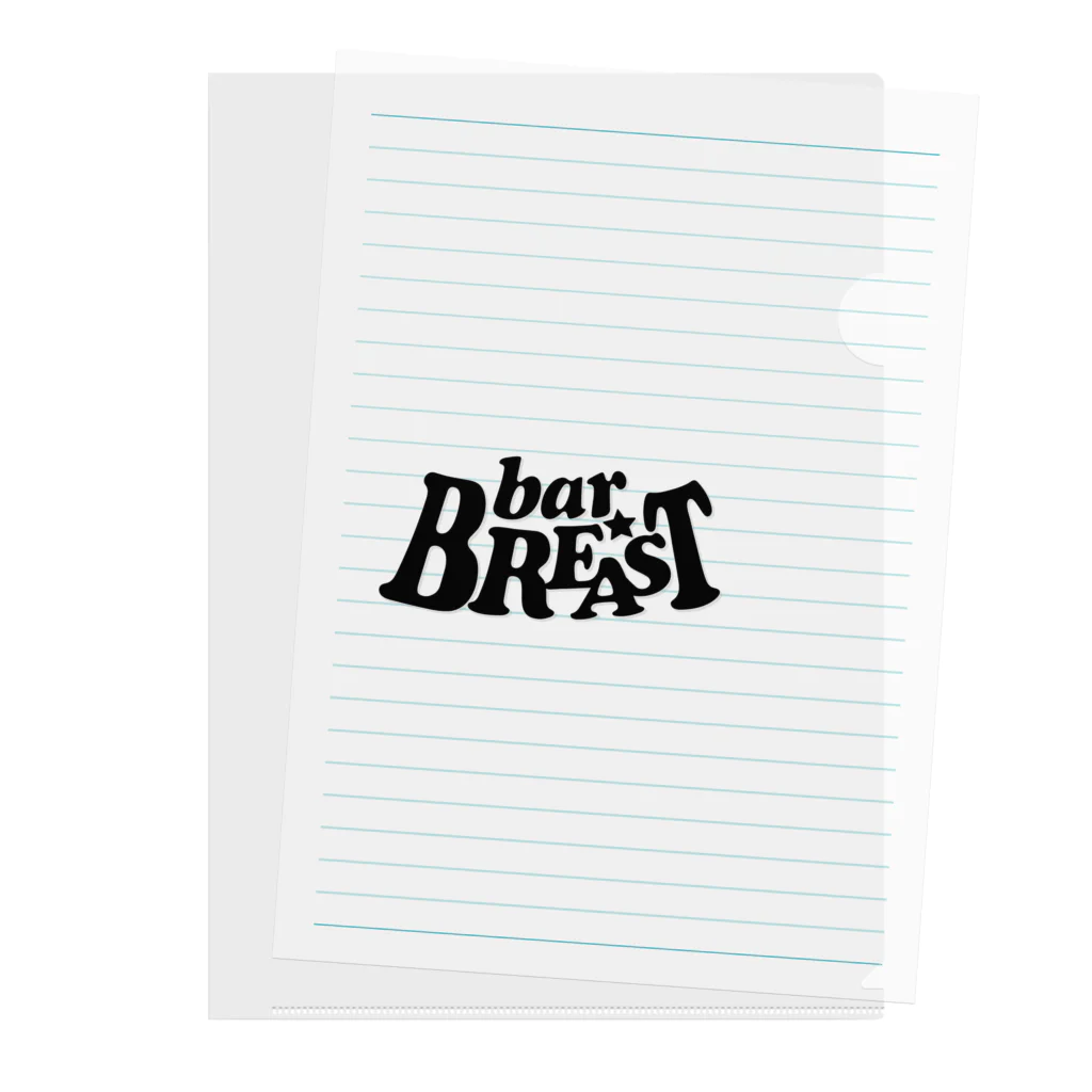 BREASTのBREAST Clear File Folder