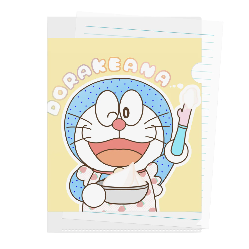 Re:makeのDORAKEANA Clear File Folder