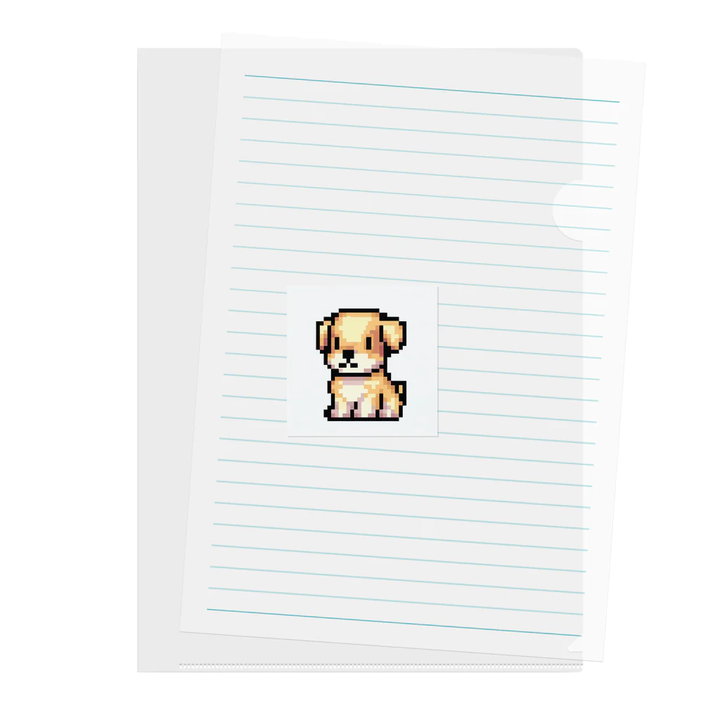 ebizo999のドット絵の子犬 Clear File Folder