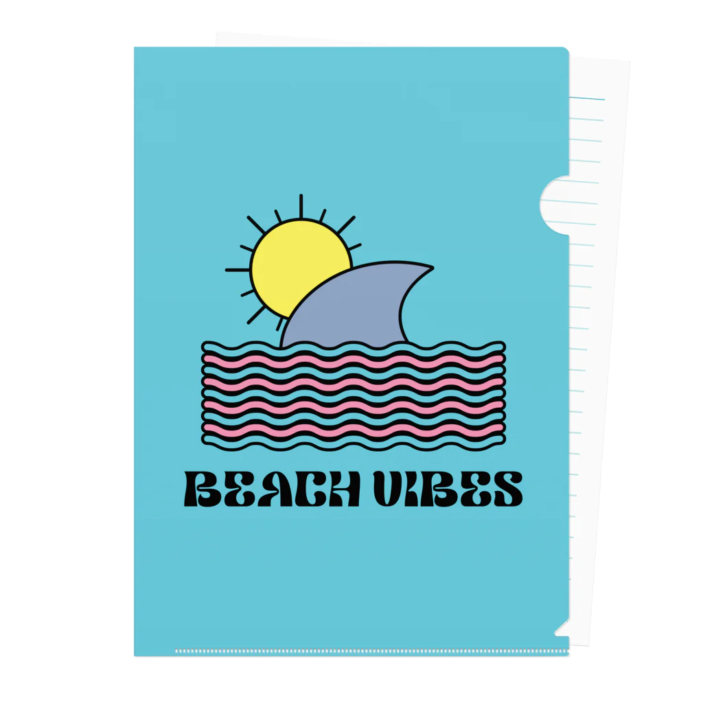 hassy3160のwhite beach vibesデザイン Clear File Folder