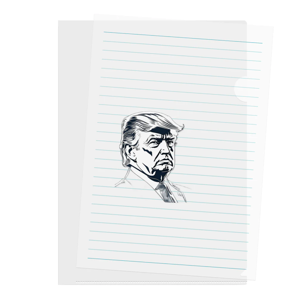 オフィスMiyazakiのトランプ大統領 Clear File Folder