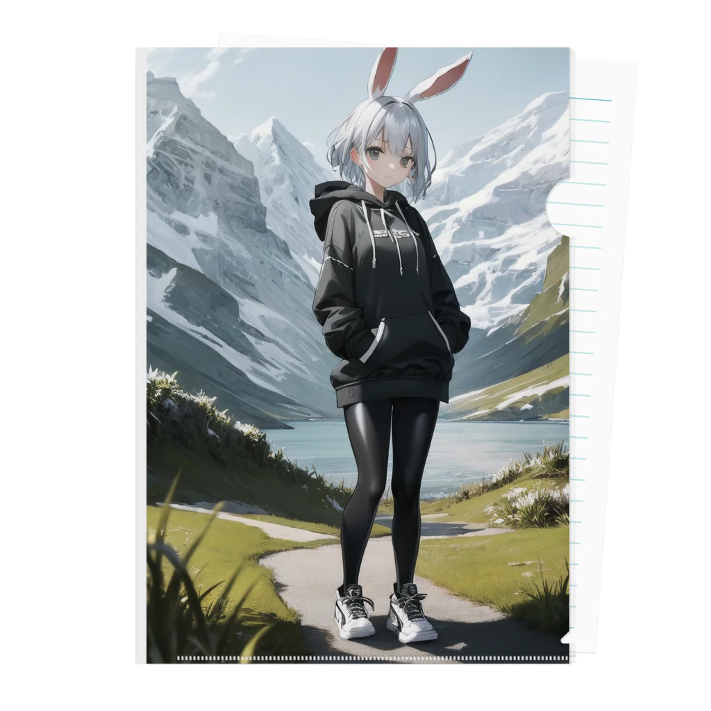 ラビットホーム（RH）の兎の少女は旅に出る Clear File Folder