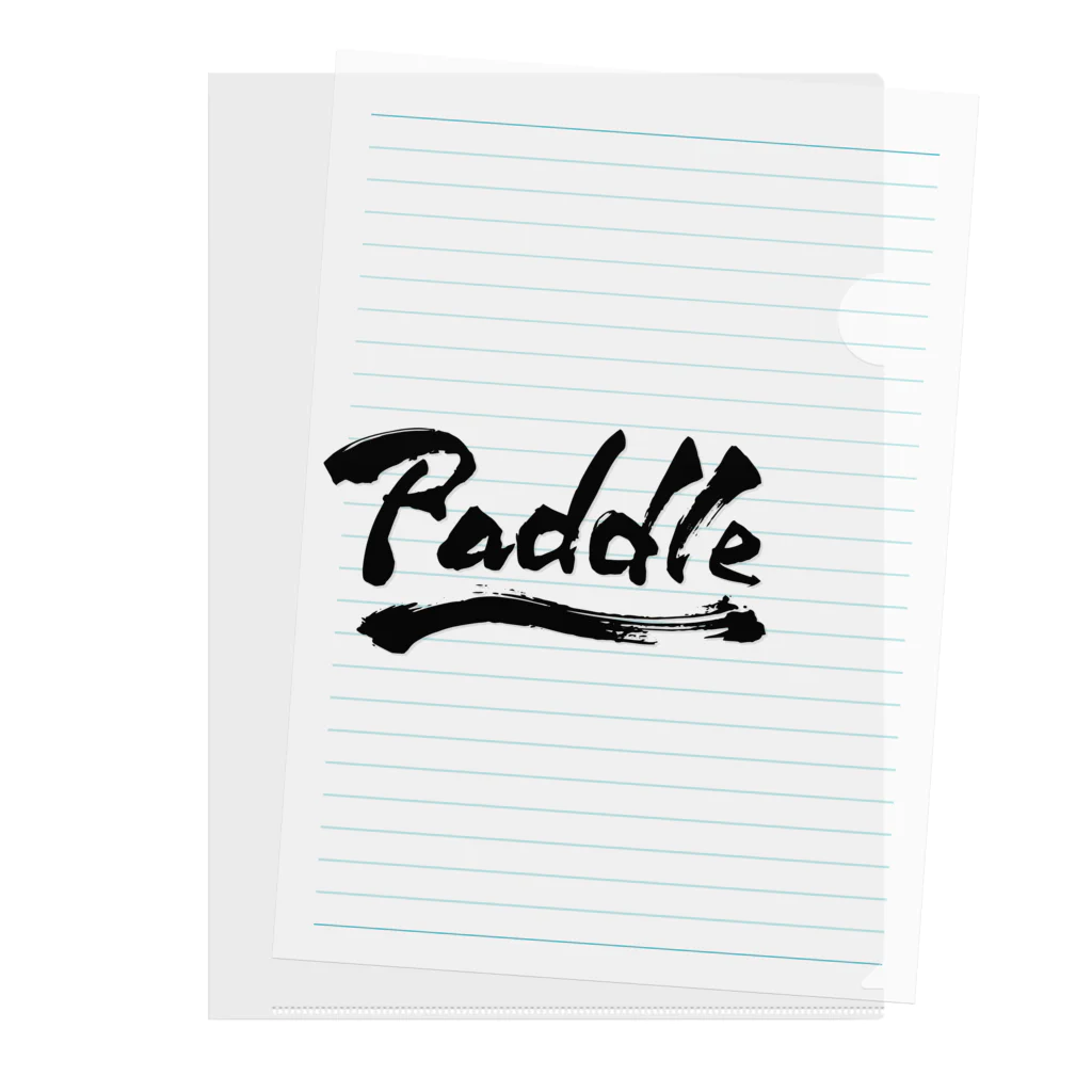 PaddleのPaddle クリアファイル