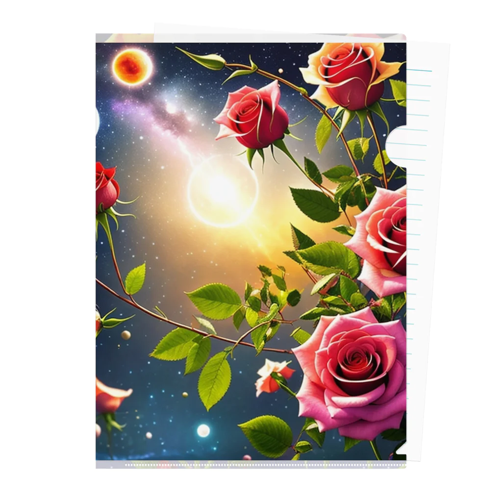 reonasdの情熱の神秘薔薇 Clear File Folder