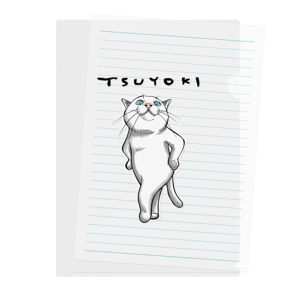 TAKE-TONのTSUYOKI Clear File Folder