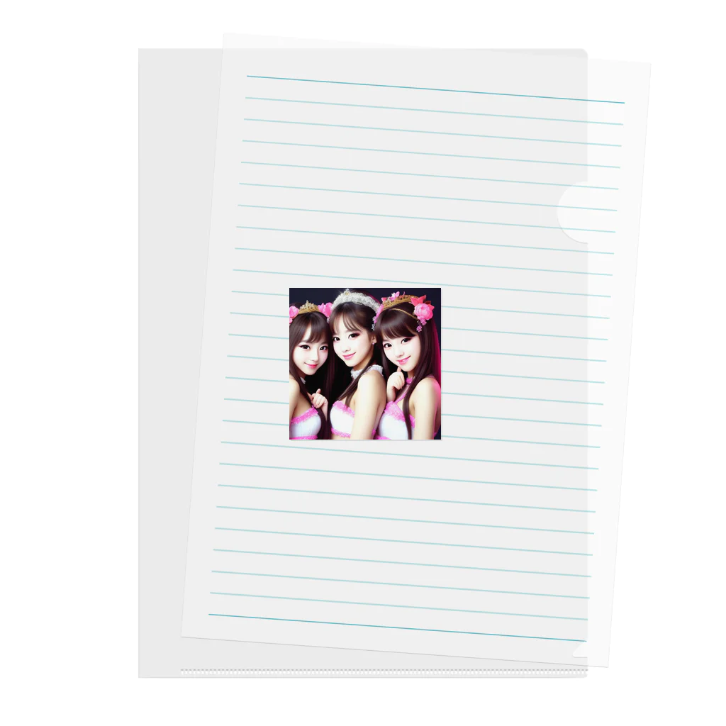 KSK SHOPの美少女アイドルグループ Clear File Folder