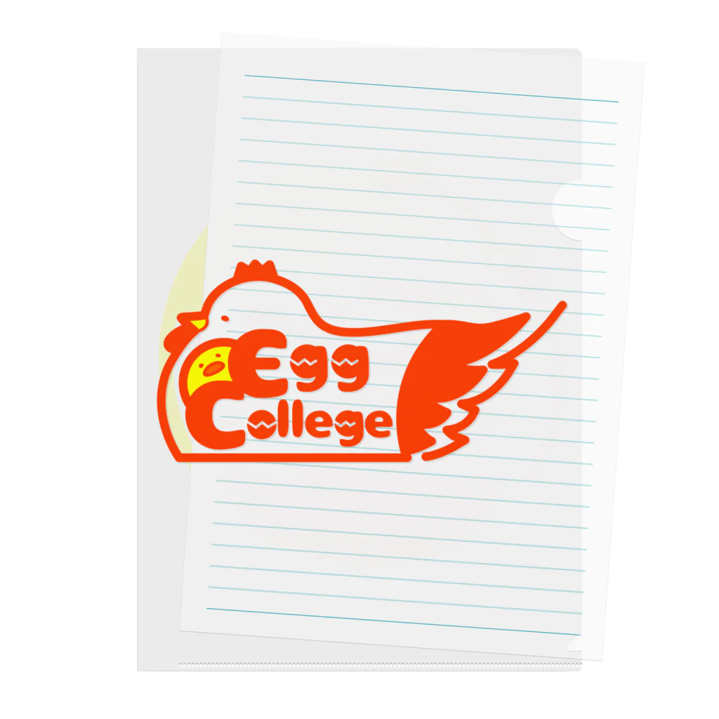 Egg college 物販サークルのEgg college 公式 Clear File Folder