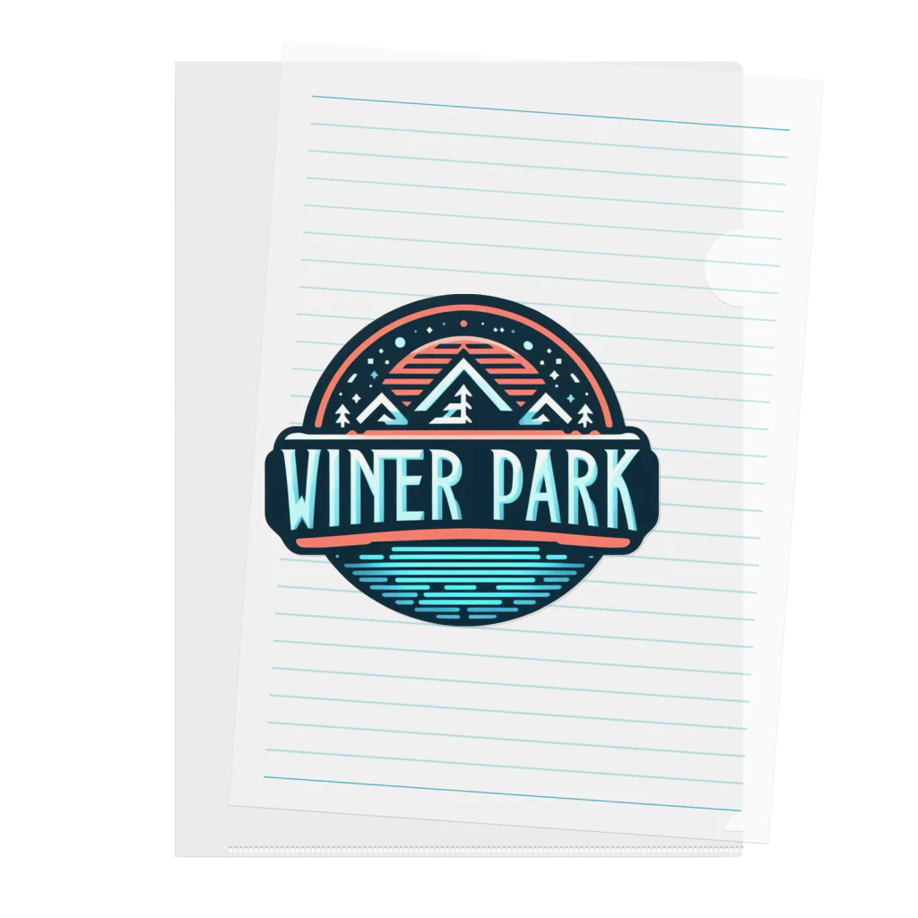 Lock-onの【WINTER PARK】VOL.05 Clear File Folder