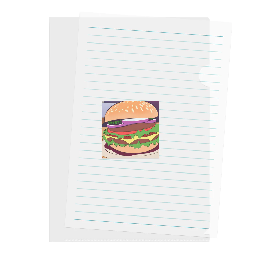 ブレイクスルーのバーガービック Clear File Folder