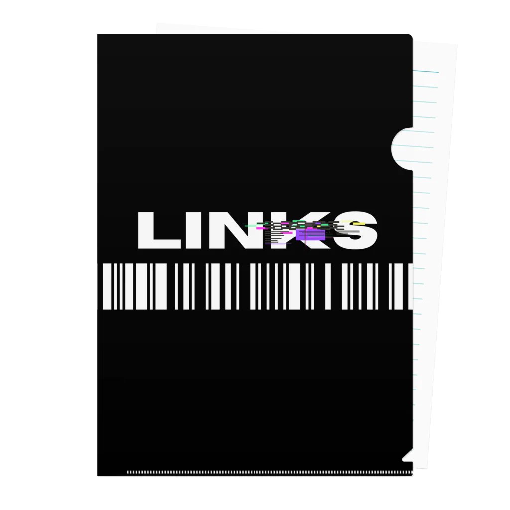 LINKSのLINKS　オリジナルコレクション Clear File Folder