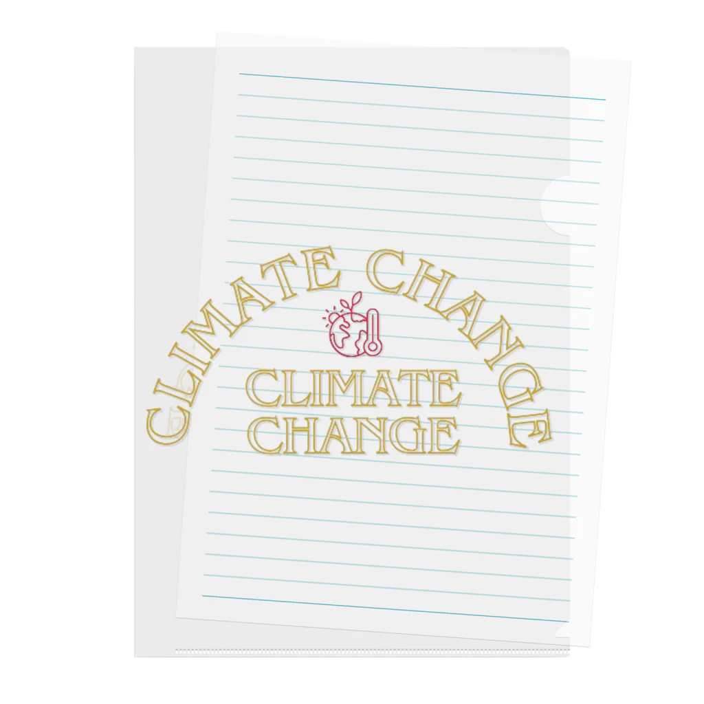 garireoのCLIMATE CHANGE（気候変動） Clear File Folder