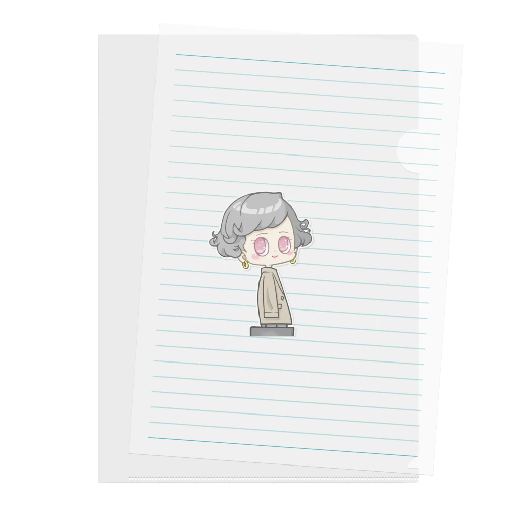 katununのゆうこちゃんの Clear File Folder