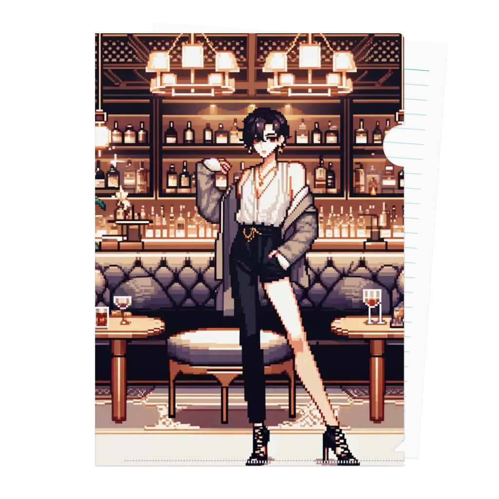 PiXΣLのluxury lounge bar / type.1 クリアファイル