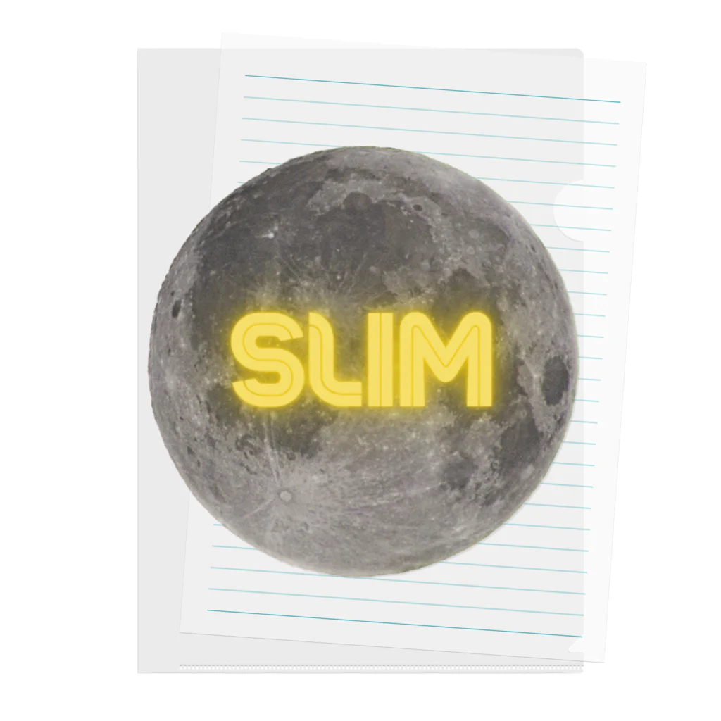 garireoのSLIM月面着陸記念 クリアファイル