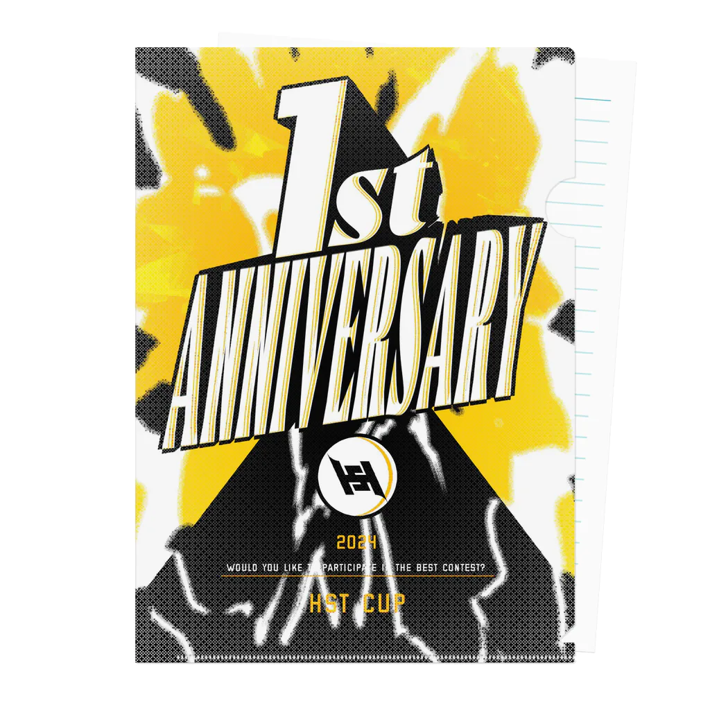 HSTのHST 1st anniversary 限定クリアファイル クリアファイル