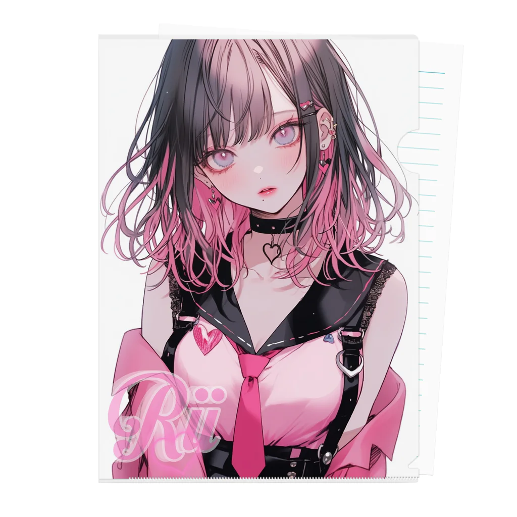 𓃡Riko PinkLips𓃠のRii HSG Clear File Folder