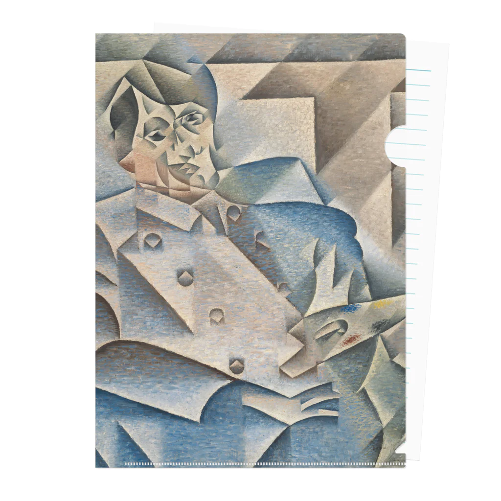 世界美術商店のピカソの肖像画 / Portrait of Pablo Picasso クリアファイル