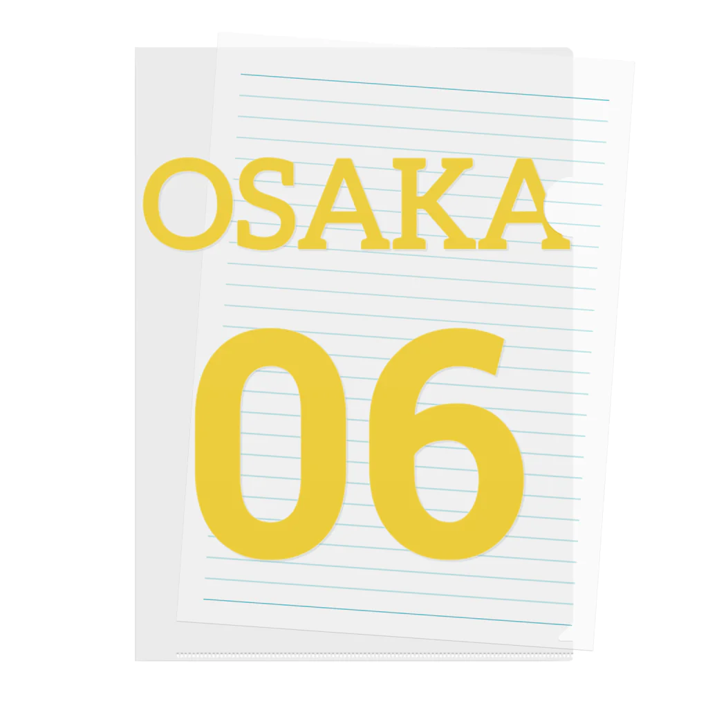 y-sukeの大阪アイテム クリアファイル
