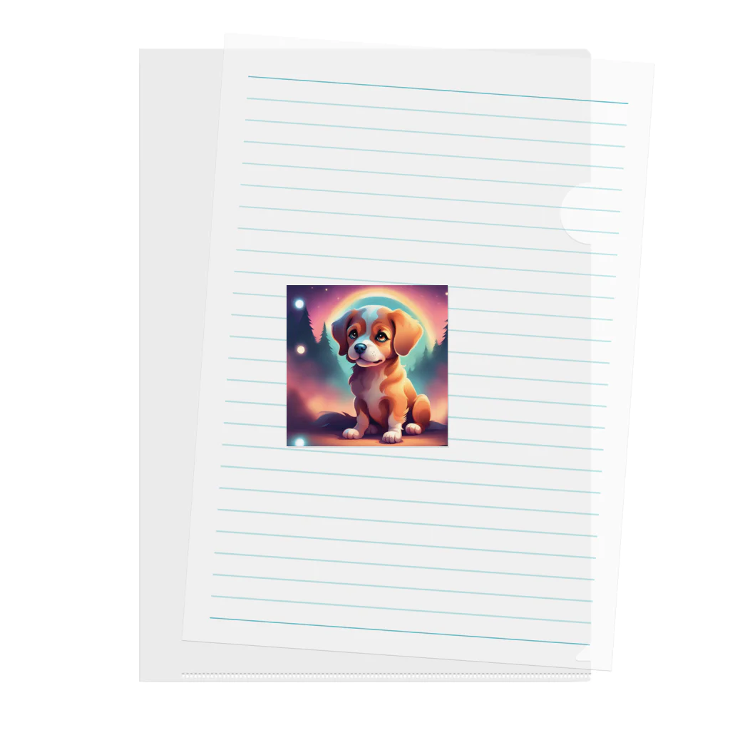 EBI Shopの幻想的な犬 Clear File Folder