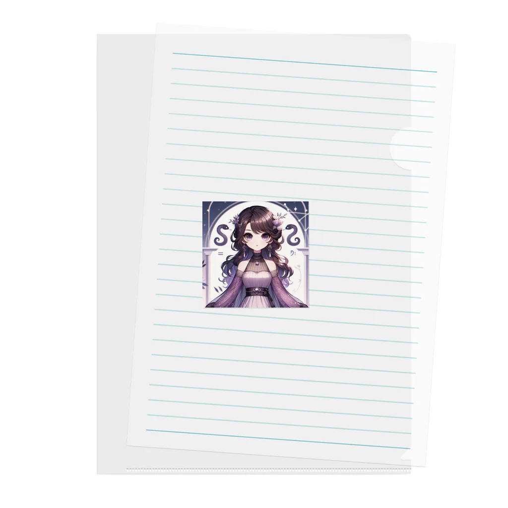 toko-tenのへびつかい座 Clear File Folder