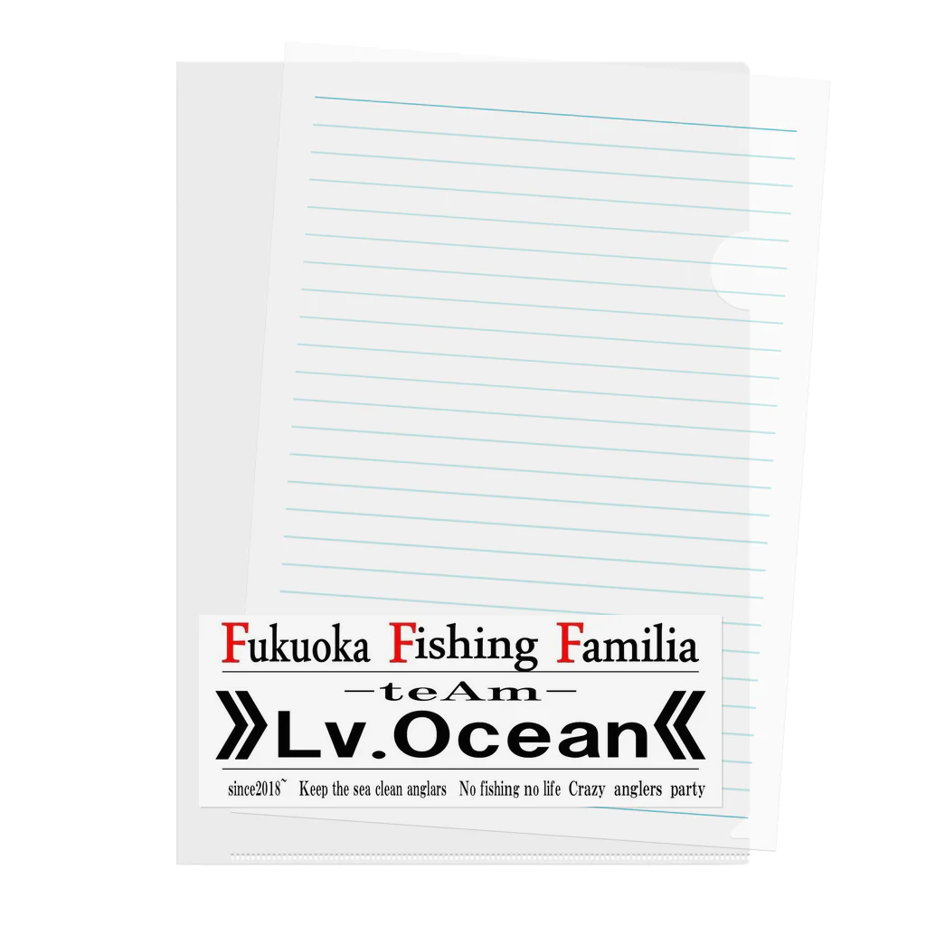 NEGITORO-ARTsの福岡発の釣りチームが描く、最高のアウトドア体験 Clear File Folder